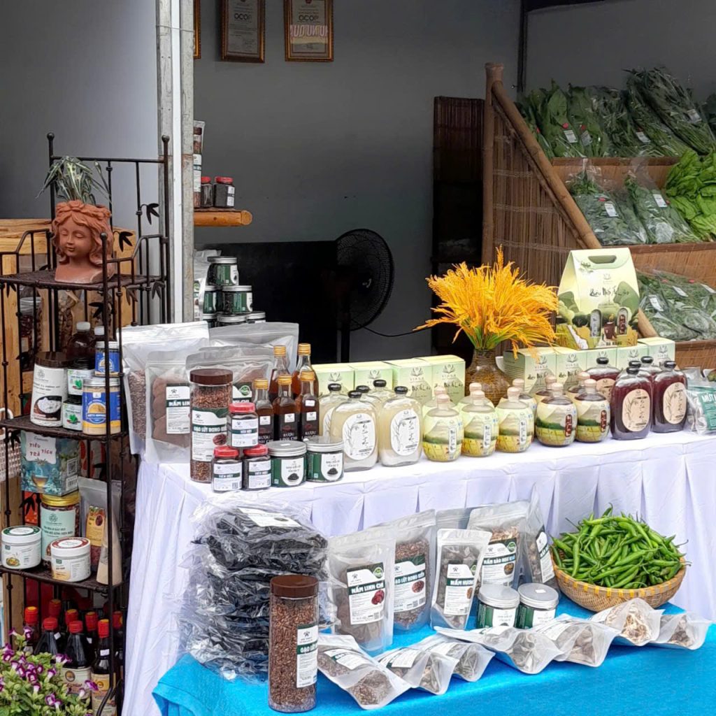 Hình ảnh gian hàng HTX Kim Thanh